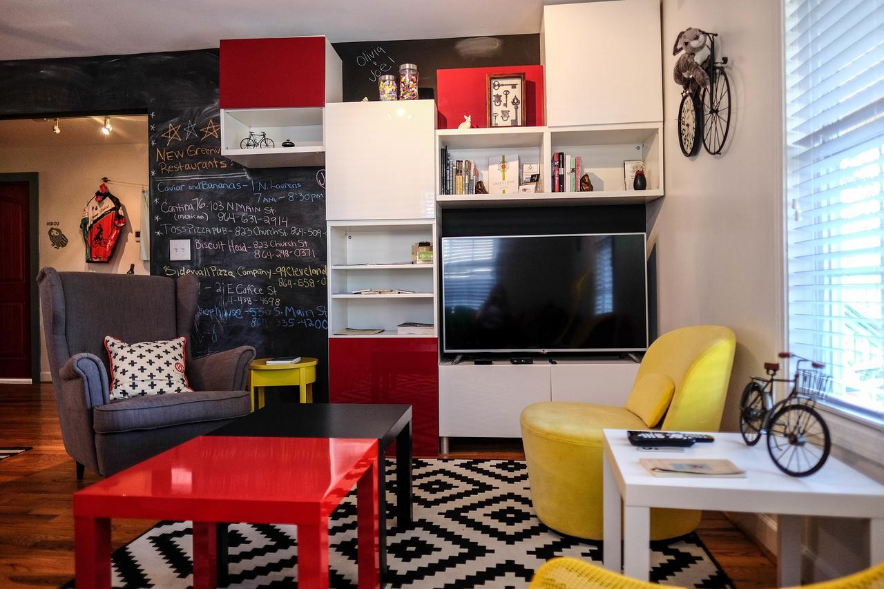 Swamp Rabbit Inn Грінвілл Екстер'єр фото